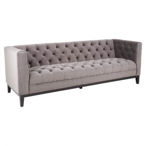 Barnaby 3 Seat Grey Sofa