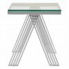 Pembridge Clear Glass End Table