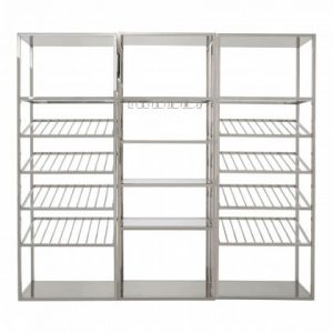Pembridge Bar Shelf Unit With Glass Rack