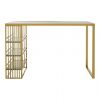 Pembridge Gold Finish Bar Table