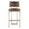 Skinner Tiger Print Bar Stool