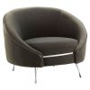 Skinner Grey Velvet Armchair