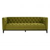 Barnaby 3 Seat Viola Moss Sofa