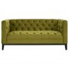 Barnaby 2 Seat Viola Moss Sofa