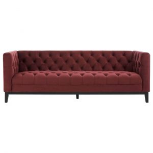 Barnaby 3 Seat Crimson Sofa