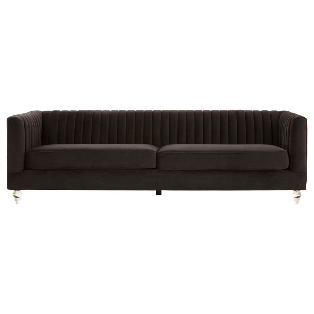 Pennant 3 Seat Black Sofa