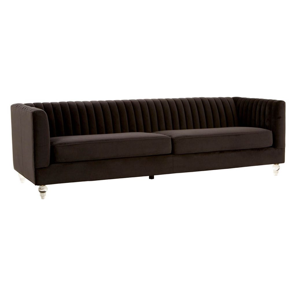Pennant 3 Seat Black Sofa