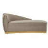 Eagle Grey Left Arm Chaise Longue