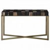 Knaresborough Console Table With Brass Finish