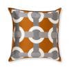Scampston Orange Geometric