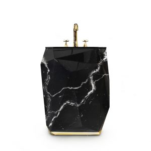 Charles Mahoney Faux Marble Freestanding