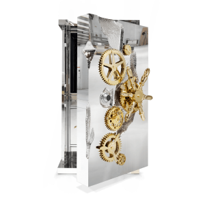 Samuel Scott Luxury Safe | Silver