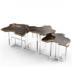 Rachel Whiteread-Xl | Side Table |Brown