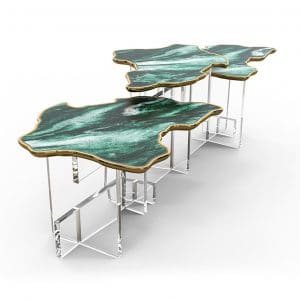 Rachel Whiteread-Xl | Side Table |Green