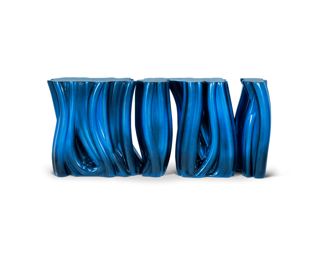 Dudmaston Console | Eletric Blue